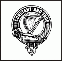 Rose Scottish Clan Crest design