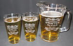 Personalized 20 oz Pint Glass and Beer Pitcher Set
