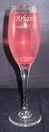 Engraved Perception Champagne Flute