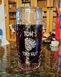 Personalized Tall Beer Tiki Glass