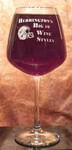 Custom Vina Diamond Wine Glass