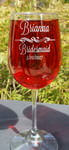 Engraved Vina Grand Wine Glass