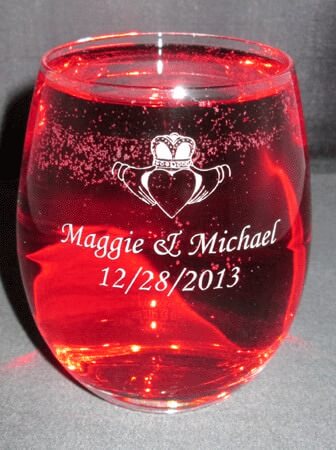 Personalized Engraved Aero Stemless Wine Glass
