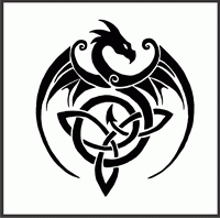 Celtic Dragon Design