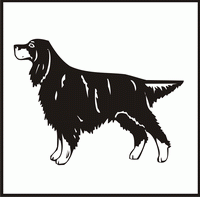 Gordon Setter design