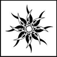 Tribal Sun Design