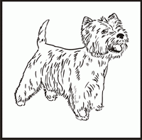 West Highland White Terrier design