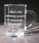 Personalized 10 oz Optic Coffee Mug