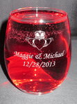 Custom Aero Stemless Wine Glass