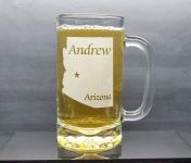Personalized Arizona Beer Mug