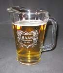 Engraved Beer Pitcher