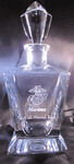 Crystal Bishop Personalized Decanter