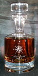 Crystal Buckingham Engraved Whiskey Decanter