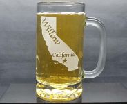 Personalized California Beer Mug
