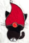 Cat Gnome Stained Glass
