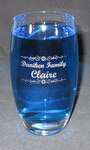 Engraved Crescendo 20 oz Beverage Glass Personalized Crescendo 20 oz Beverage Glass