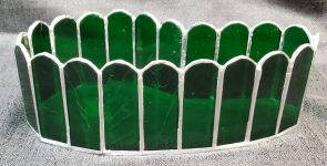 Green Kidney Planter