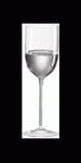 Lead Free Crystal Long Stem Mineral Water, set of 4