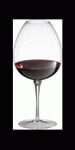 Lead Free Crystal Amplifier Mature Red Wine Glass, set of 4
