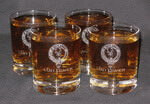 Personalized Crystal Taylor Double Old Fashioned Set