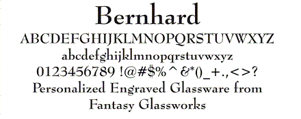 Bernhard Font