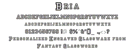 Bria Font