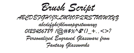 Brush Script Font