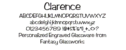 Clarence Font