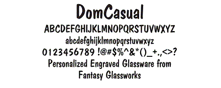 Dom Casual Font