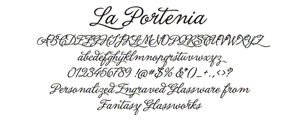 La Portenia Font