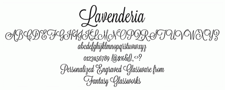 Lavenderia Font
