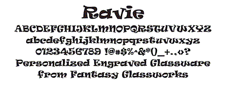 Ravie Font