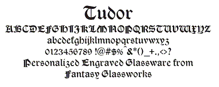 Tudor Font