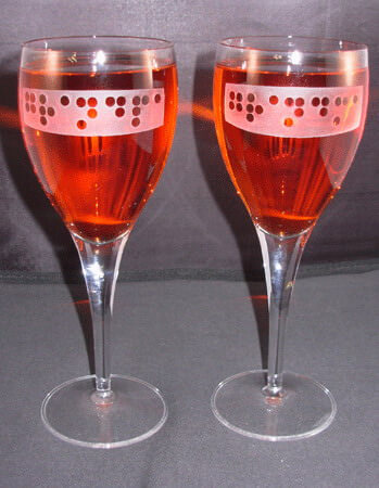 Personalized Engraved Perception Wine Glass