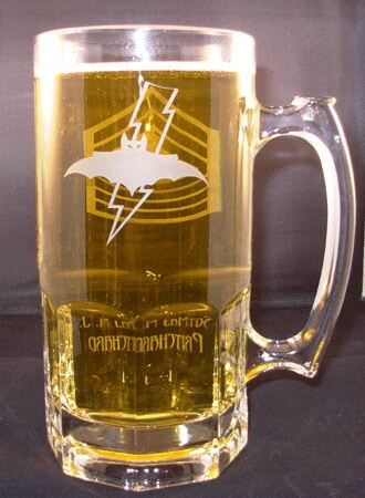 Personalized Engraved Super Beer Mug