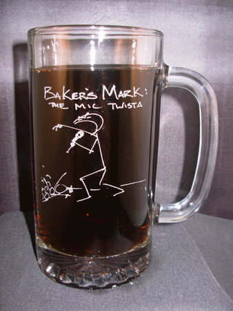 Personalized Engraved Tankard Beer Mug