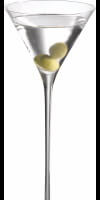 Personalized Engraved Lead Free Crystal Long Stem Martini