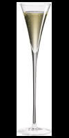 Personalized Engraved Lead Free Crystal Long Stem Champagne Flute