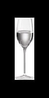 Personalized Engraved Lead Free Crystal Sake/Sherry Wine Glass, set of 4