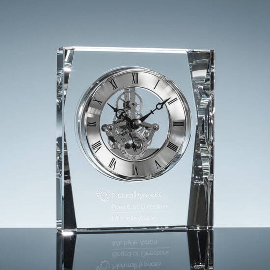 Personalized Kennedy Clock | Fantasy Glassworks - Rockford, IL