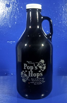 Personalized 32 oz "Half" Growler