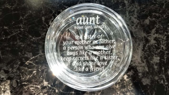 Personalized Engraved Luna Trinket Box
