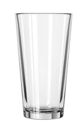 Libbey Beer Can Glass with Personalized Laser Etching