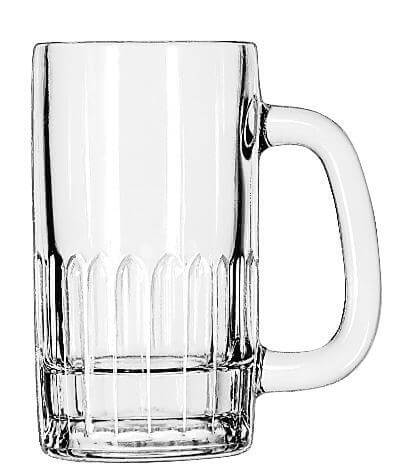 Mug Low Paneled 12oz