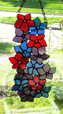 Nicotiana Flowers Suncatcher